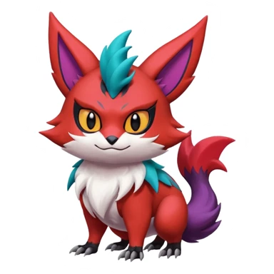 Noibat-Noivern-Zangoose-Litten-Hybrid sticker