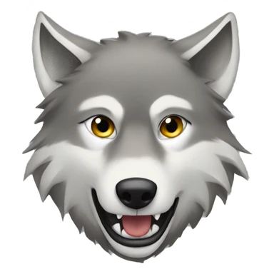 Wolf mophing into sigma  sticker