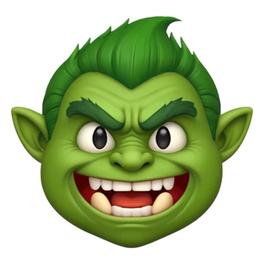 troll emoji sticker