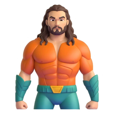 Jason Momoa as Aquaman sticker