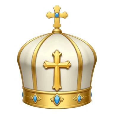 Make me a archbishop mitre I want a catholice mitre sticker
