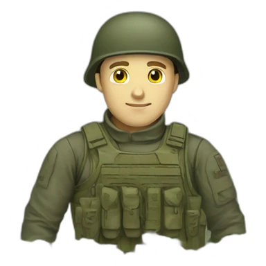 ukraine's soilder sticker