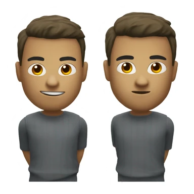 roblox noob with man face sticker