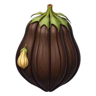 A tonka bean sticker