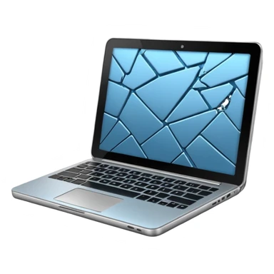 Throw laptop out of building emoji sticker