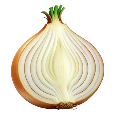 slice of an onion sticker