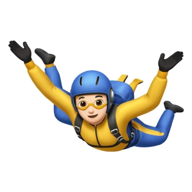 Skydiving sticker