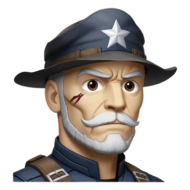 crossbones brock rumlow from captain america: civil war sticker