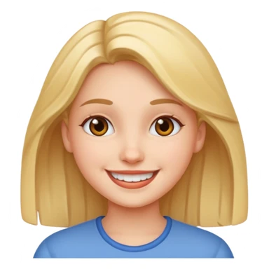 Dame un emoji de una chica caminando sticker