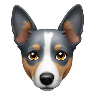 blue heeler dog  sticker