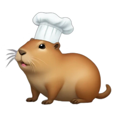 capybara chef kiss sticker