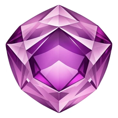 crystal pink gem amethyst sticker