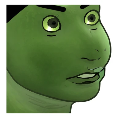 realistic portrait of girl sticker