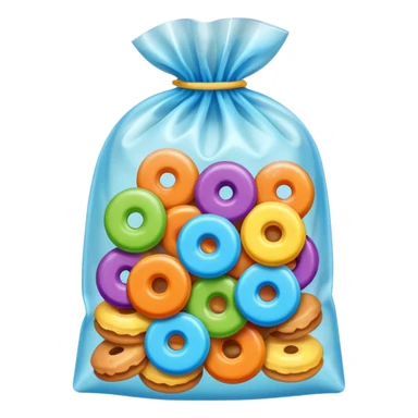 Temptations, Small Plastic bag, treats sticker