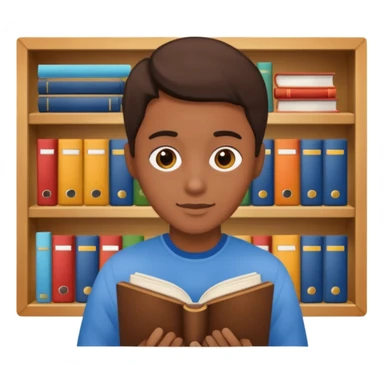 I’ll go to the library sticker