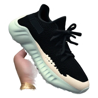 Yeezy Foam Runner 'Onyx' sticker