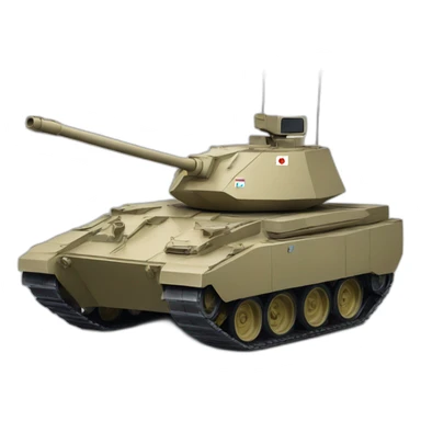 macron sur un tank sticker