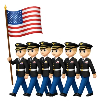Memorial Day parade  sticker