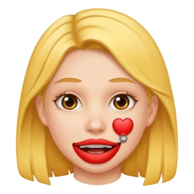 Девушка с кляпом sticker