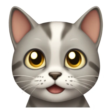 a cat slapping his face in disappointment  sticker