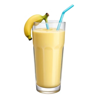 a banna smoothy sticker