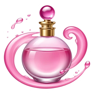 splash magical and pink perfume sticker