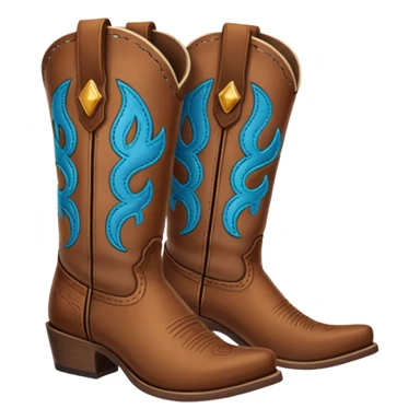 Western Cast cowboy boots sticker