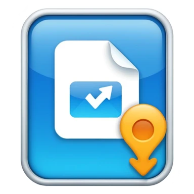 reports icon for site navigation sticker