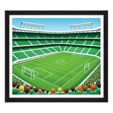 Rugby stadium  sticker