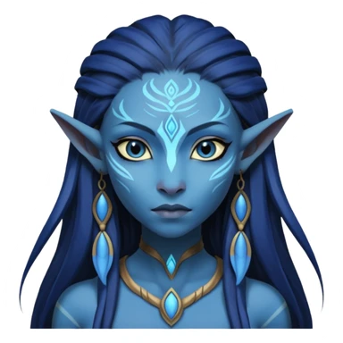 Neytiri   from Avatar movie sticker