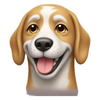 Un perro feliz sticker