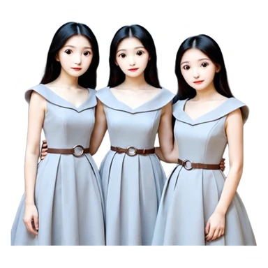 Создай эмодзи девушки с рыжими волосами и стрижкой химэ-кат, серыми глазами. На ней розовая майка и коричневая кофта sticker