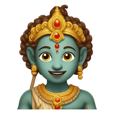 Sita Ram hanuman sticker