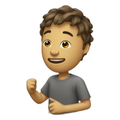 chat fesans un dab sticker