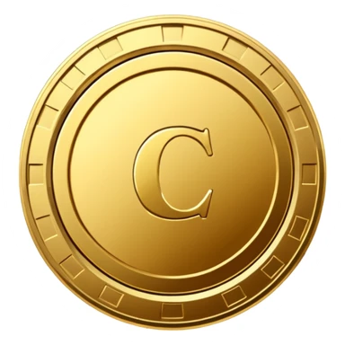 casino coin sticker
