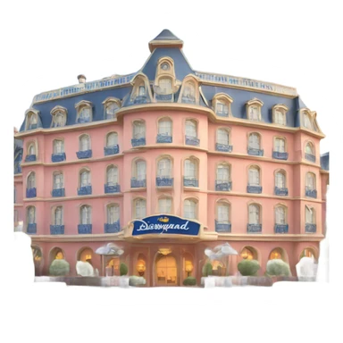 Disneyland Paris hotel sticker