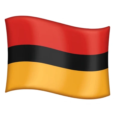 German Empire flag red white and black  sticker