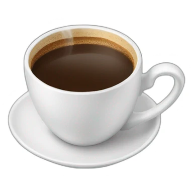 Turkish coffee cup sticker