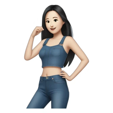 newjeans haerin sticker