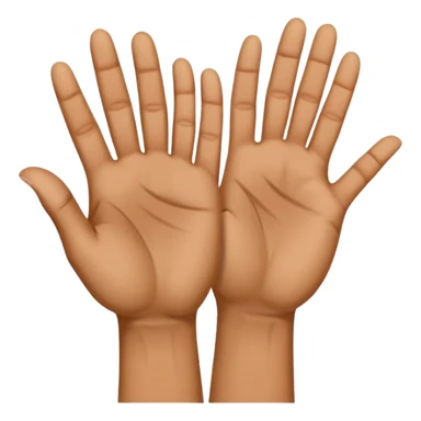 Two hands yeeting like how jey USO does  sticker