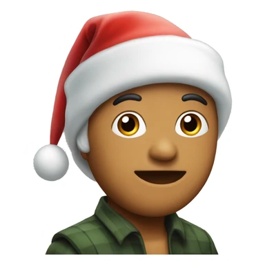 Pitufo navideño sticker