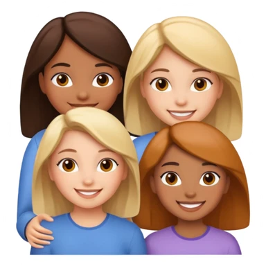Girls Trio  sticker