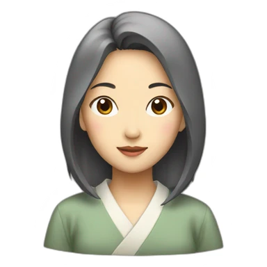 japanese woman sticker