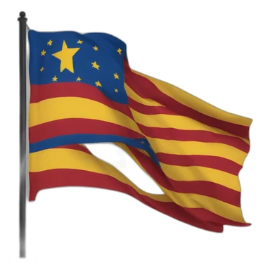 Bandera catalana sticker