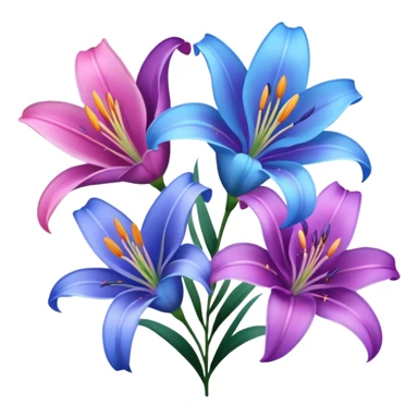 pink purple and blue lillie’s  sticker
