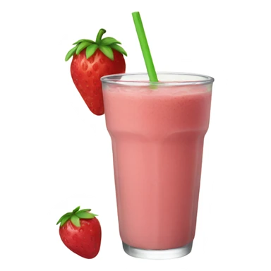 Licuado de frutilla sticker