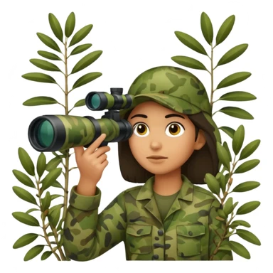 bush sniper sticker