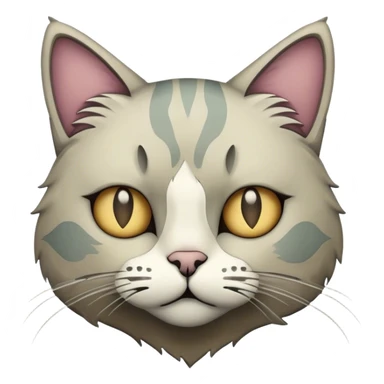 Grunge cat  sticker