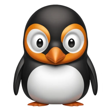bombastic side eyeing penguin suspicious looking side ways  sticker