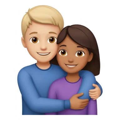 Love mod boy and girl sticker